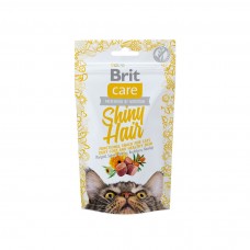 Brit Care Functional Snack Shiny Hair 50g, 101111264, cat Food, Brit Care, cat Shop By Brands, catsmart, Shop By Brands, Food